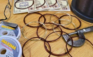 W. W. Doak Miramichi hand tied leaders