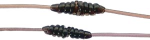 Trimmed knot detail on W. W. Doak hand tied leaders