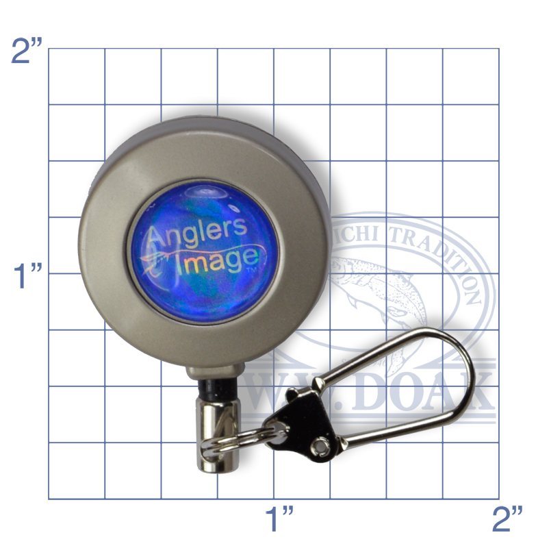 Angler's Image Pin-On Retractor - ACCZNA