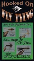 Hooked on Fly Tying: Learning to Tie Flies Step 1 - Talleur - VHS