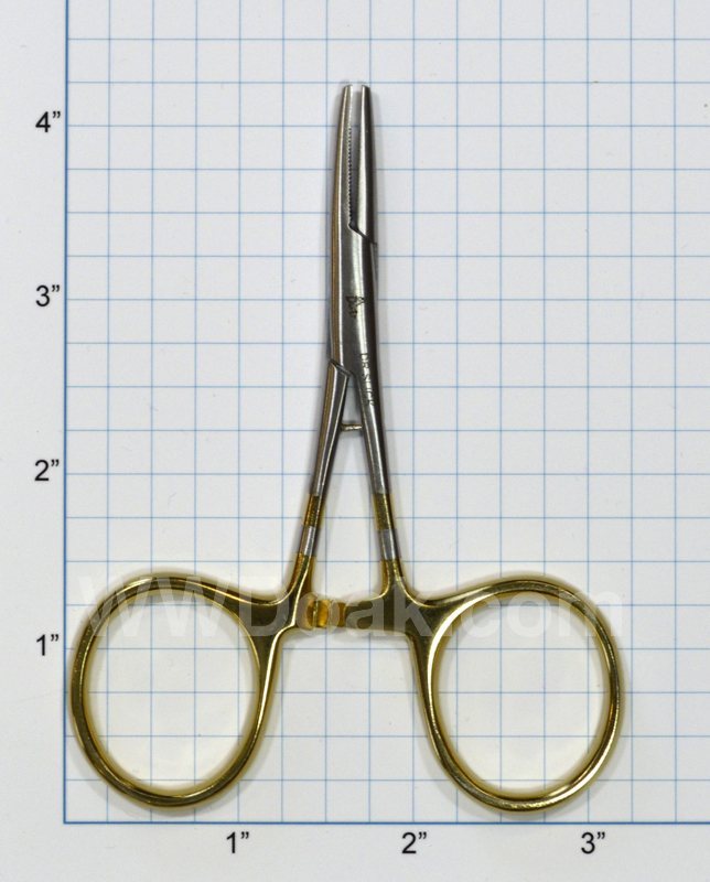 Dr. Slick Locking Clamps - 4" - Straight - C4G