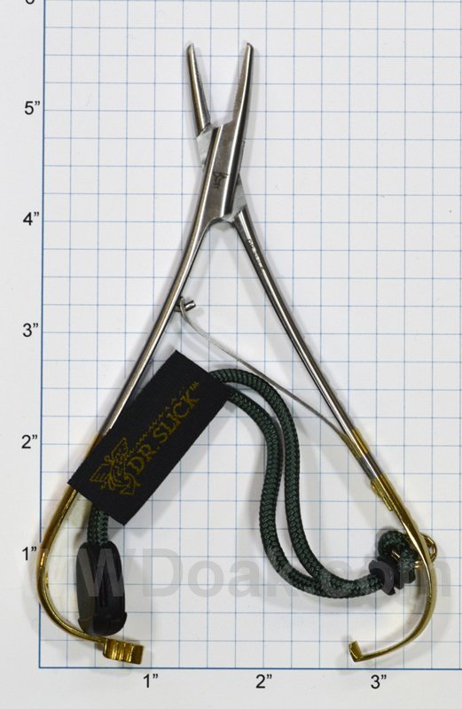 Dr. Slick 5.5" Mitten Clamp with Forceps - CM55G