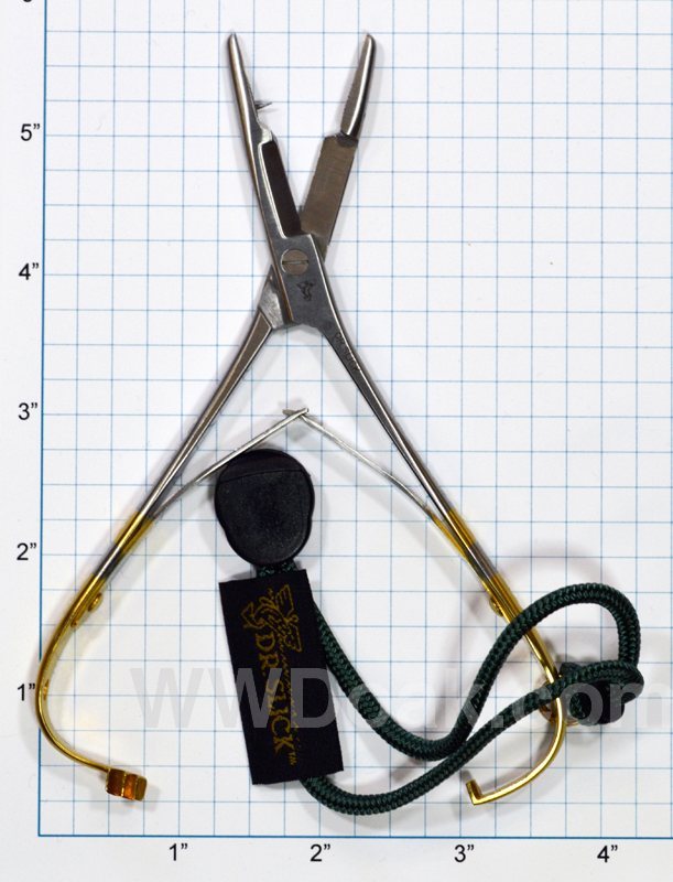 Dr. Slick 5.5" Mitten Clamp with Scissors - CMS55G
