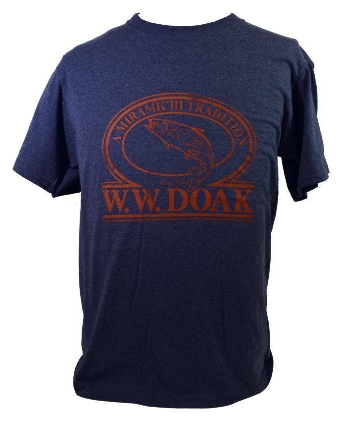 W. W. Doak Logo T-Shirt - Blue Heather