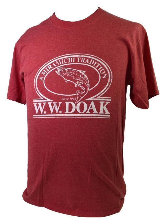 W. W. Doak Logo T-Shirt - Red Heather