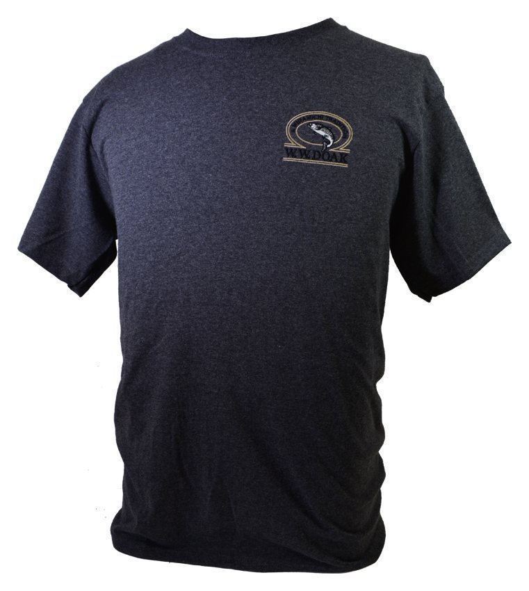 W. W. Doak Embroidered T-Shirt - Grey Heather