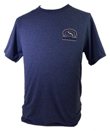 W. W. Doak Embroidered T-Shirt<br>Blue Heather