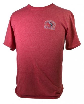 W. W. Doak Embroidered T-Shirt<br>Red Heather