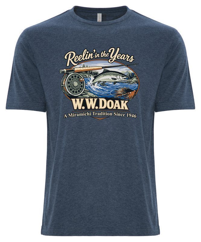 Reelin' In The Years T-Shirt - Men's - Navy Heather