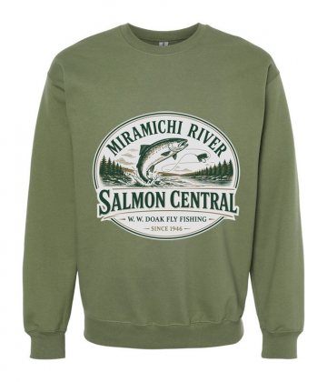 Salmon Central Crewneck