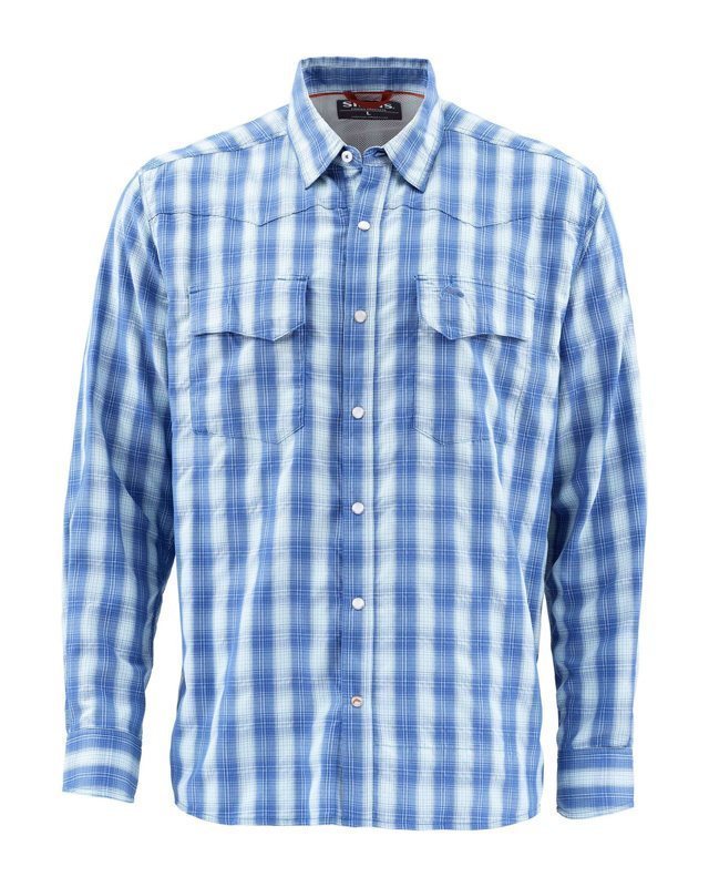 Simms Big Sky Shirt - Mist Plaid