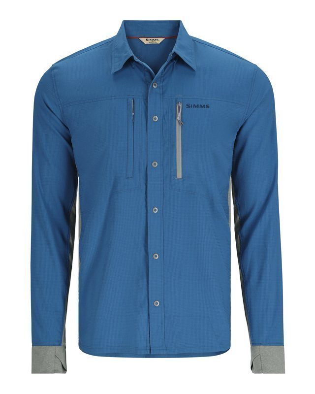 Simms Intruder Bicomp Shirt - Nightfall/Cinder