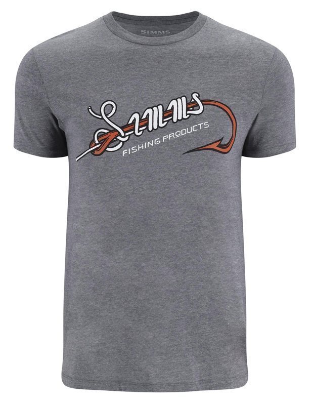 Simms Hook & Loop T-Shirt - Athletic Heather