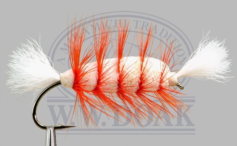 White Bomber - Orange Hackle