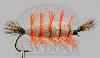 Brown Body<br>Orange Hackle