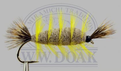 Brown Body<br>Yellow Hackle