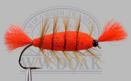 Orange Body<br>Brown Hackle