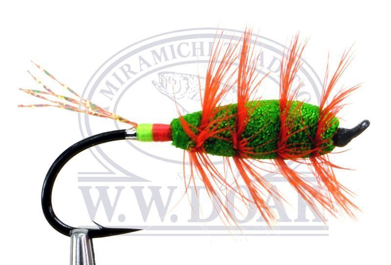 Low Water Bug - Green - Green / Red / Glitter - Single