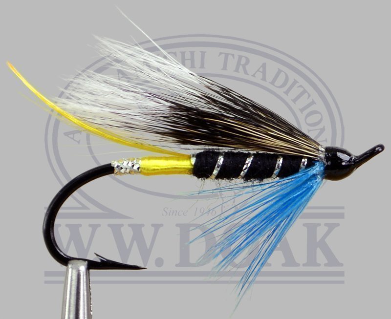 Hair Wing Blue Charm - Double