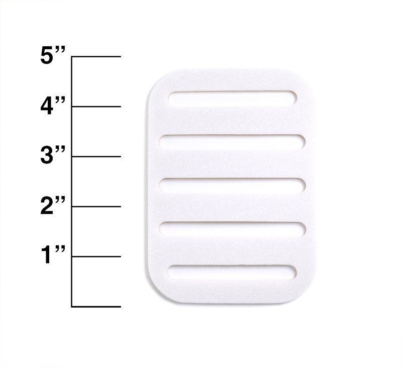 Wheatley Foam Pad - 4 3/4" - Slotted