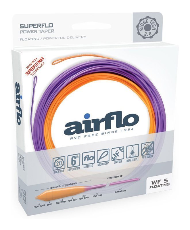 Airflo Ridge 2.0 Superflo Power Taper Fly Line