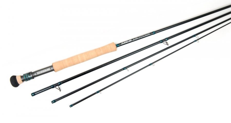 Guideline LPX Chrome Fly Rod - 9' 9" - 8 wt. - 4 Piece