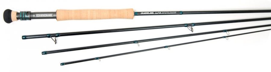 Guideline LPX Chrome Fly Rod - 9' 9" - 8 wt. - 4 Piece