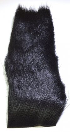 Deer Hair Strip<br>Black