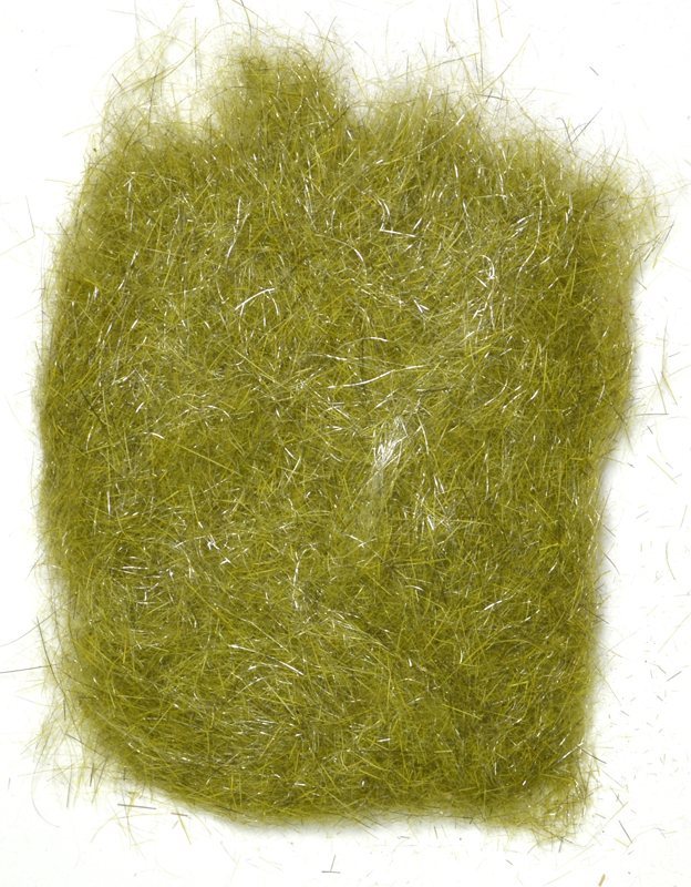Hareline Hare's Ear Dubbing with Antron - Olive