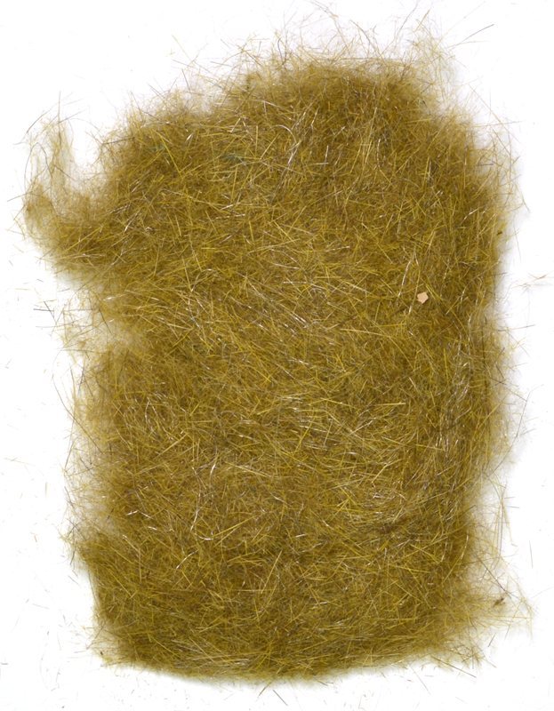 Hareline Hare's Ear Dubbing with Antron - Olive Brown