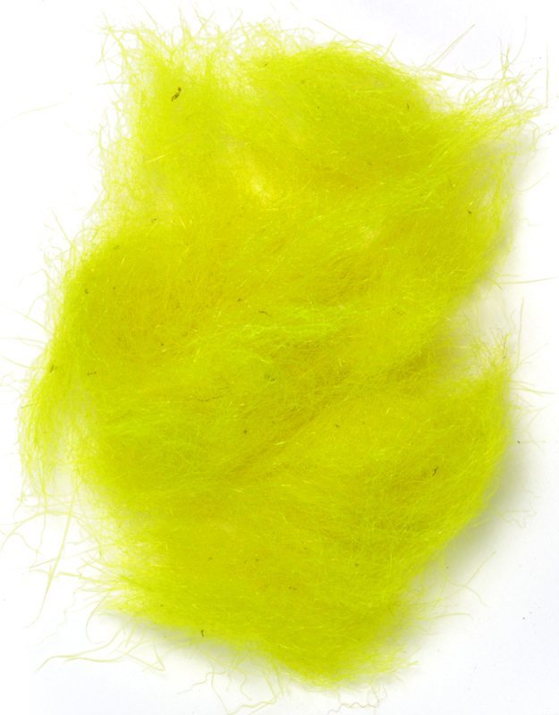 Genuine Seal's Fur - Fluorescent Yellow