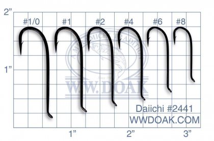 Daiichi #2441<br>Traditional Salmon Hook