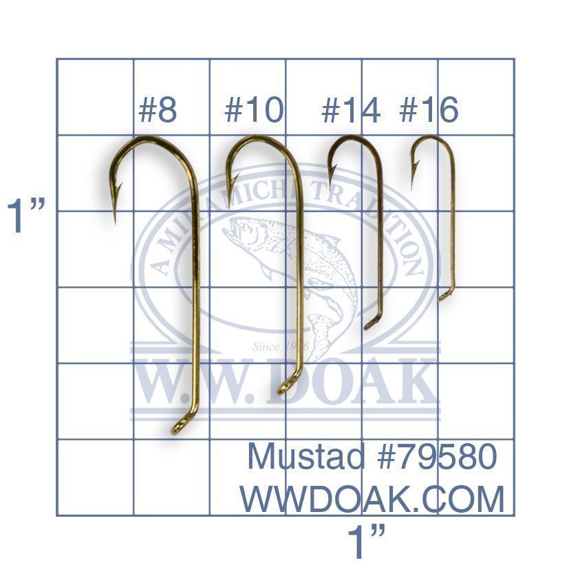 Mustad #79580 Hooks - per 25