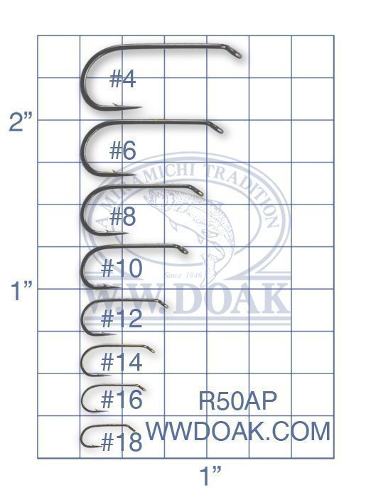 Mustad Heritage Hook - per 25 - R50AP
