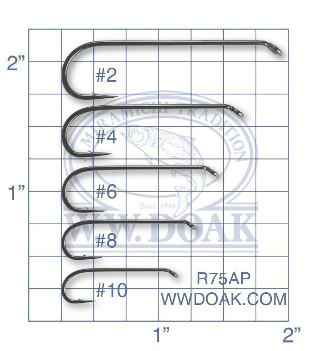 Mustad Heritage Hook - per 25 - R75AP