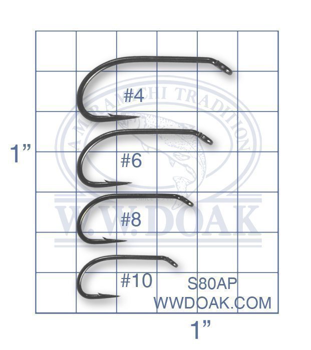 Mustad Heritage Hook - per 25 - S80AP