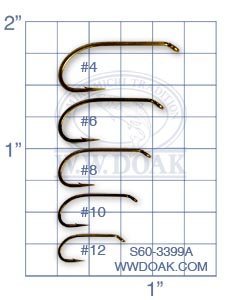 Mustad Signature Hook - per 50 - S60-3399A