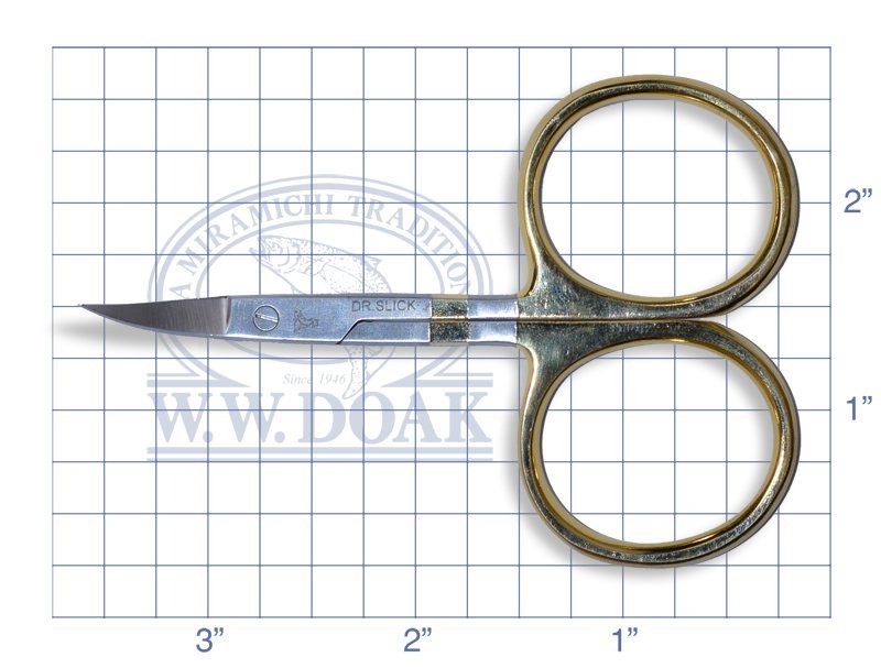 Dr. Slick Iris Scissors 3.5" - Curved - SIC35G