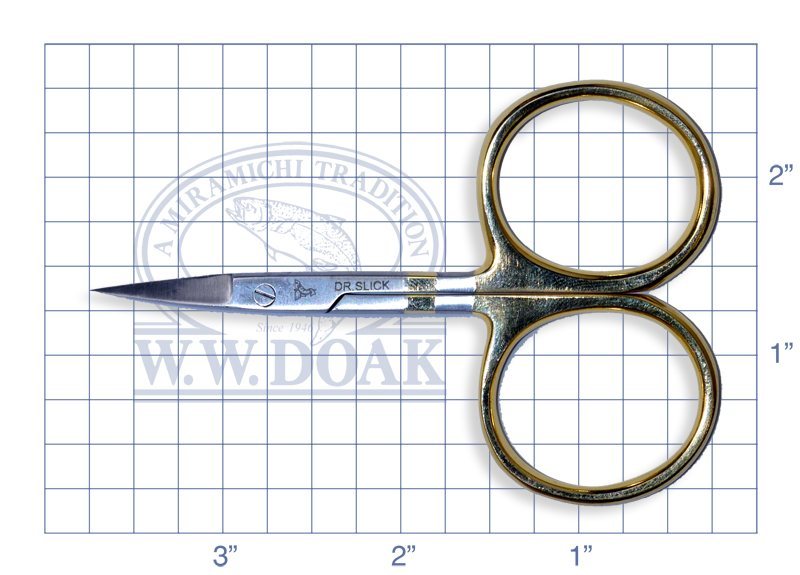 Dr. Slick Iris Scissors 3.5" - Straight - SI35G