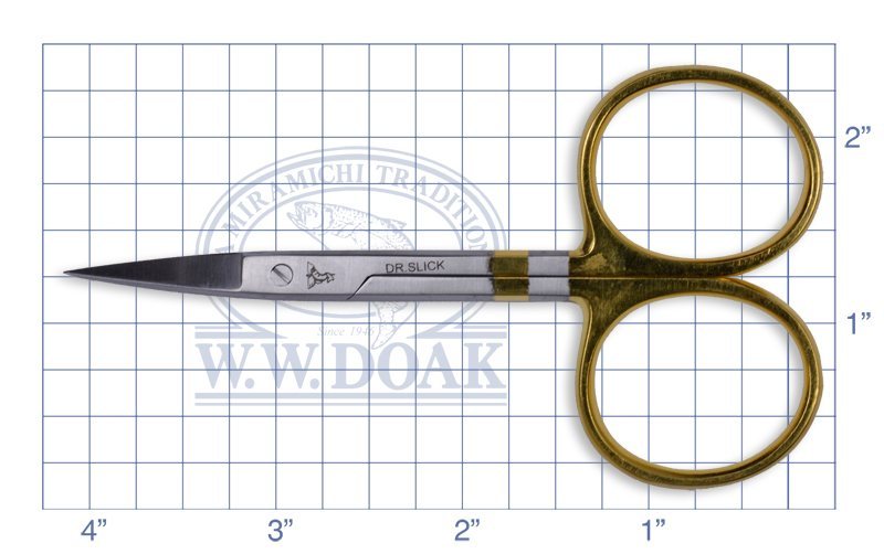 Dr. Slick Iris Scissors 4" - Straight - SI4G