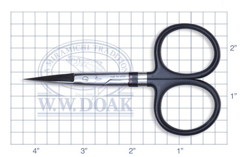 Dr. Slick Tungsten Carbide All Purpose Scissors - 4" - SAP4TCBL