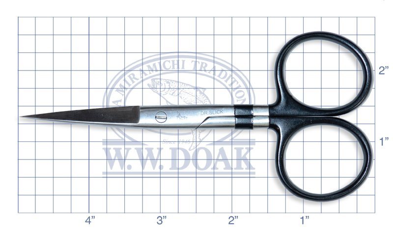 Dr. Slick Tungsten Carbide Hair Scissors - 4.5" - SH45TCBL