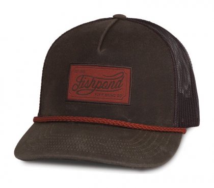Fishpond Heritage Trucker Hat<br>Peat Moss