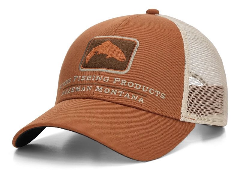 Simms Trout Icon Trucker Hat - Stonefly