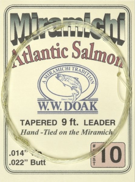 Miramichi Ultragreen "Hand Tied" Tapered Leader - Heavy Butt - 9 ft - 8 lb