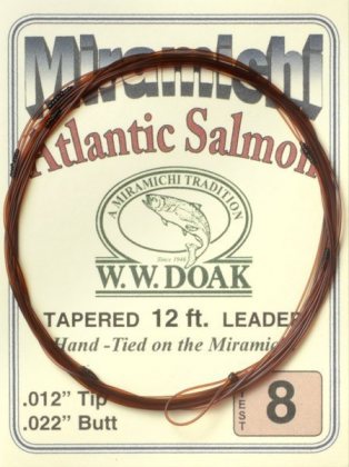 W. W. Doak Miramichi<br>Hand Tied Leaders - 12 ft.