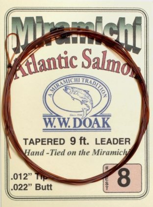 W. W. Doak Miramichi<br>Hand Tied Leaders - 9 ft.