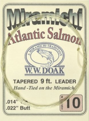 W. W. Doak Miramichi<br>Hand Tied Leaders - 9 ft.