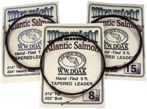 W. W. Doak Heavy Butt<br>Hand Tied Leaders - 9 ft.