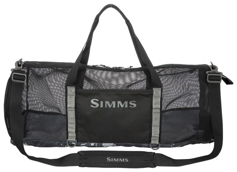 Simms Challenger Mesh Duffel - Black